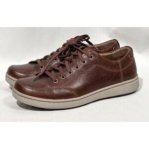 DANSKO Vaughn Brown Pebbled Leather Fashion Casual Shoes Men's EUR 42 EUC